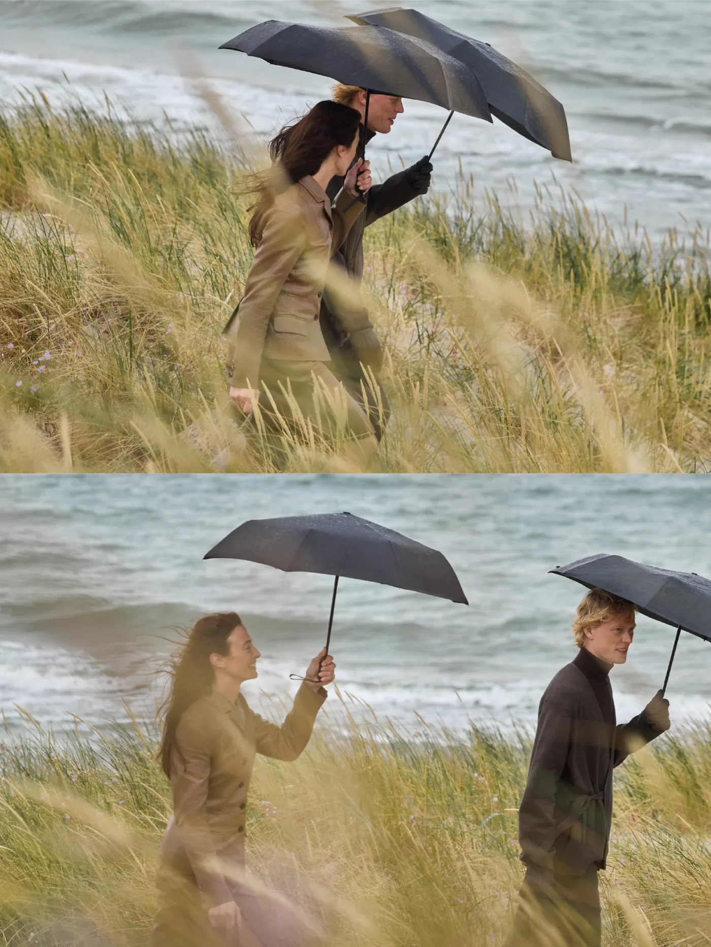 Two under one umbrella